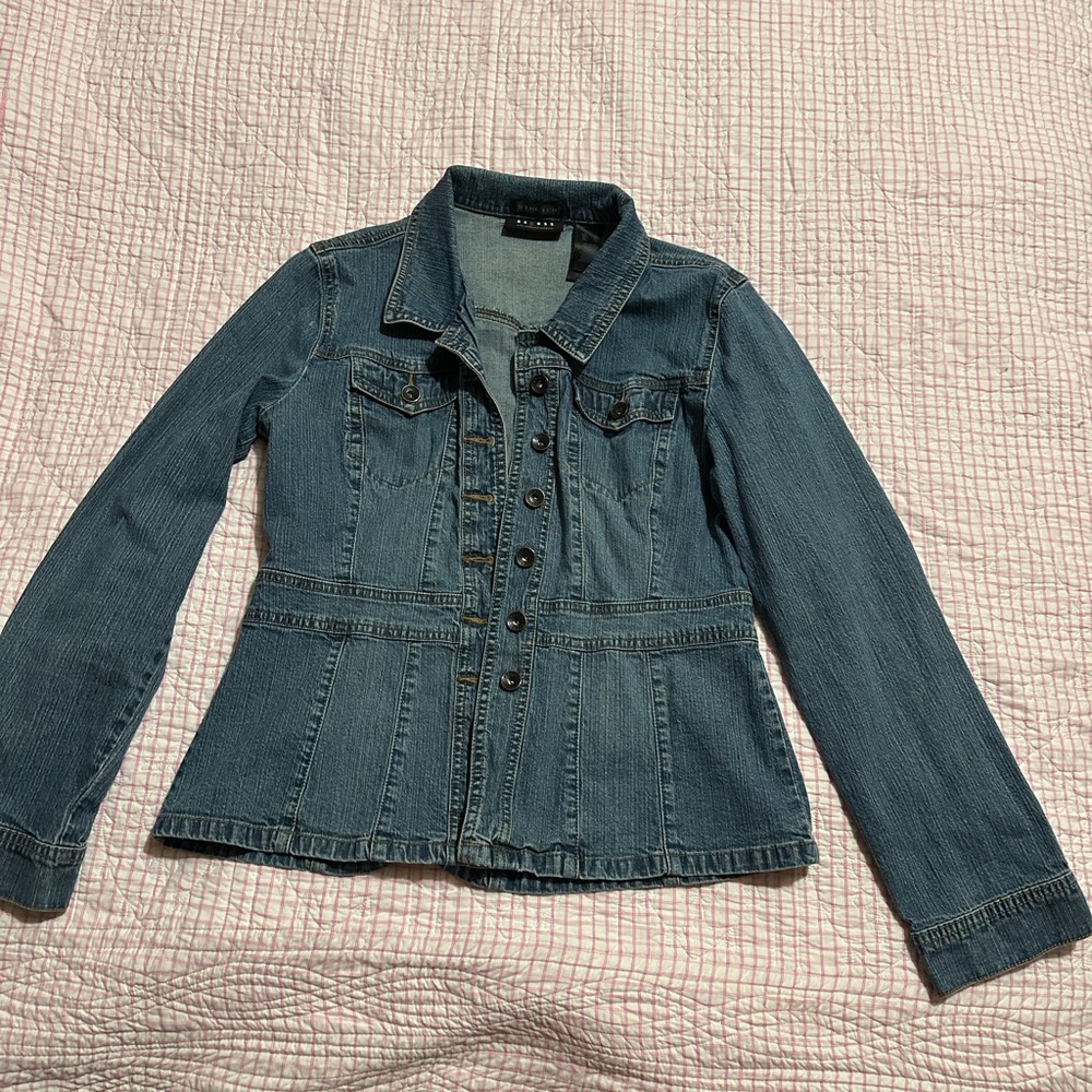 Claiborne Classic Blue Denim Jacket